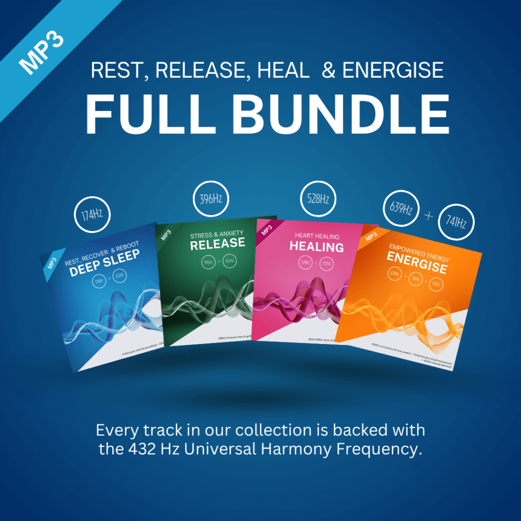 healing frequency bundle audio tracks