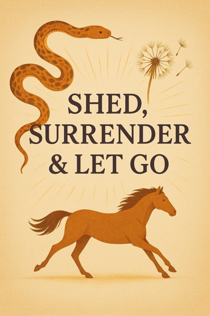 Shed, surrender, and Let Go